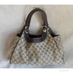Gucci hobo purse and wallet